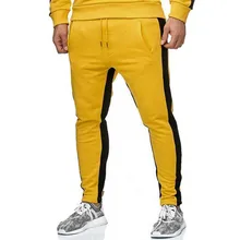 KANCOOLD брюки из полиэстера, свободные модные мужские брюки, мужские спортивные однотонные повседневные спортивные штаны на шнурке, длинные штаны Nov7