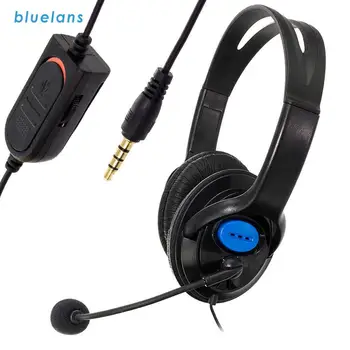 

HD Stereo Mic 3.5mm Wired Noise Isolation Volume Control Game Headset For Gaming Live Webcam Headphone For Laptop Computer