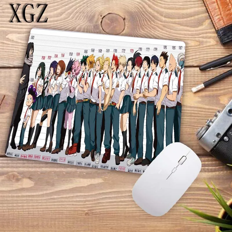 XGZ Cool New My Hero Academy индивидуальные коврики для мышки ноутбук коврик для мышки в стиле аниме подставка под руку мышь 22X18 см коврик большая акция