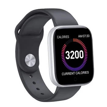 

T85 Smart Watch Color Screen Sport Heart Rate Blood Pressure Oxygen Monitor Music Fitness Trackrt Bracelet multi-language RU/BR