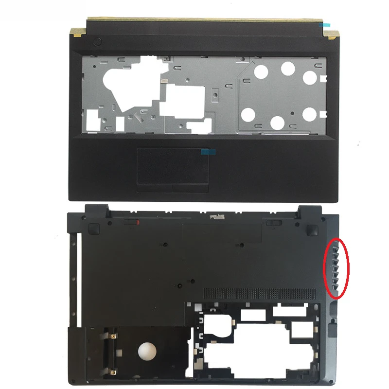 New For Lenovo Ideapad 305 15 305 15ibd 305 15iby Palmrest Cover Base Bottom Case Lower Cover Ap14k000440 Laptop Bags Cases Aliexpress