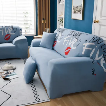 

Sofa Cover for Living Room Elastic Spandex Couch Covers Tight Wrap All-inclusive Sectional Sofa Cover Love Seat Patio Furniture