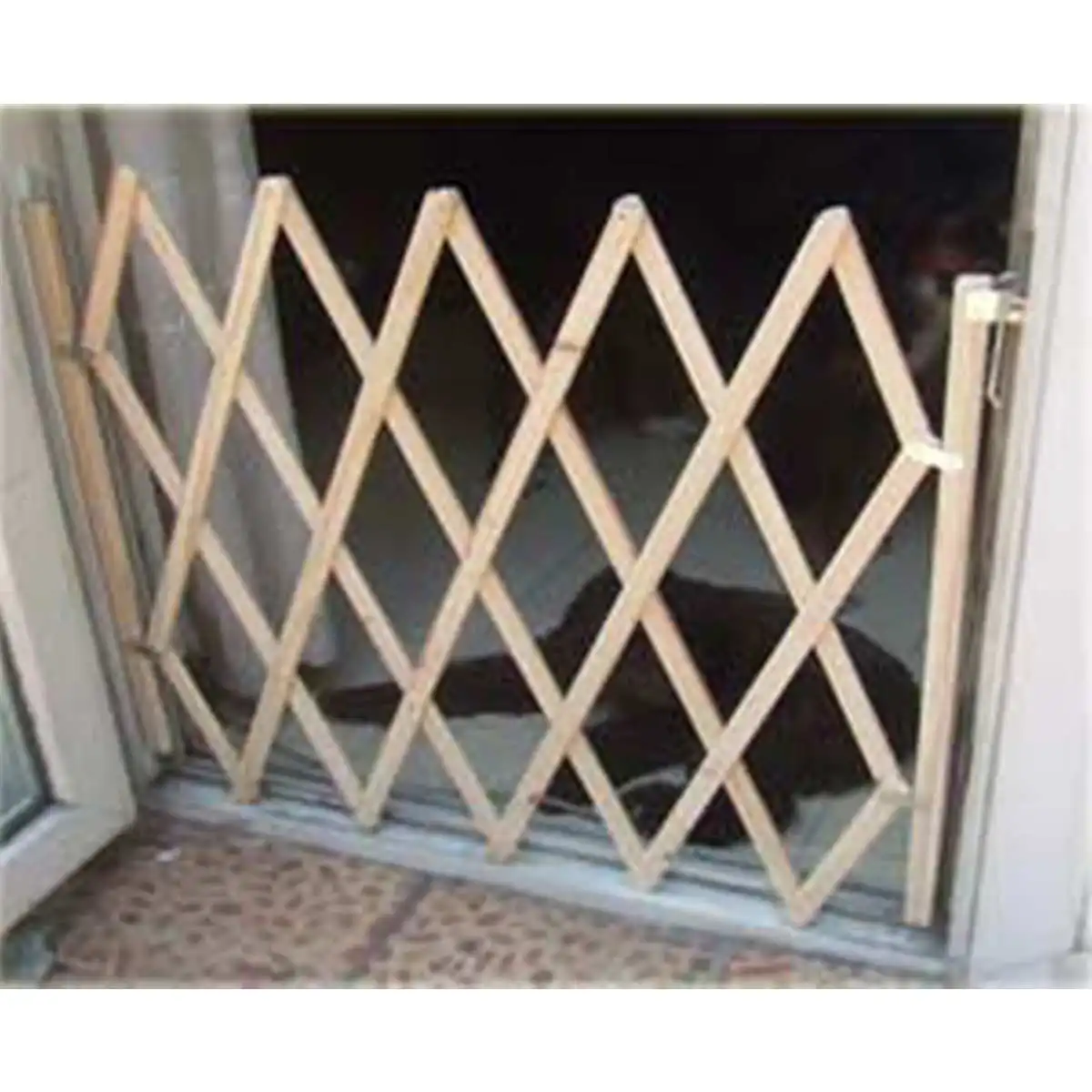 

Folding Safe Guard Protection Safety Products Dog Fence Gate Portable Wooden Pet Gate For Puppy Baby Safe Guard Pets Supplies