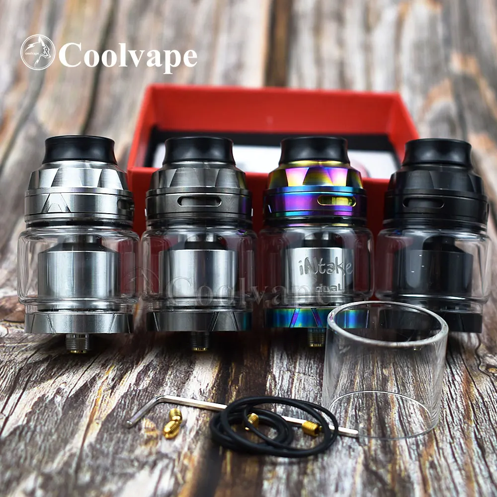 Впускной атомайзер coolvape с двойной катушкой верхним боковым потоком воздуха 26 мм 4