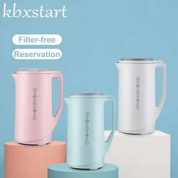 

220V Soymilk Machine Soy Milk Maker Automatic Portable Electric Heating Soya-Bean Milk Stir Rice Paste Maker Filter-free 400ml