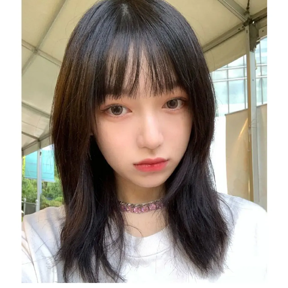 

Synthetic Short Long Topper Straight Wigs Hair for Black Brown Women Female Sparse Balding Fixer MUMUPI