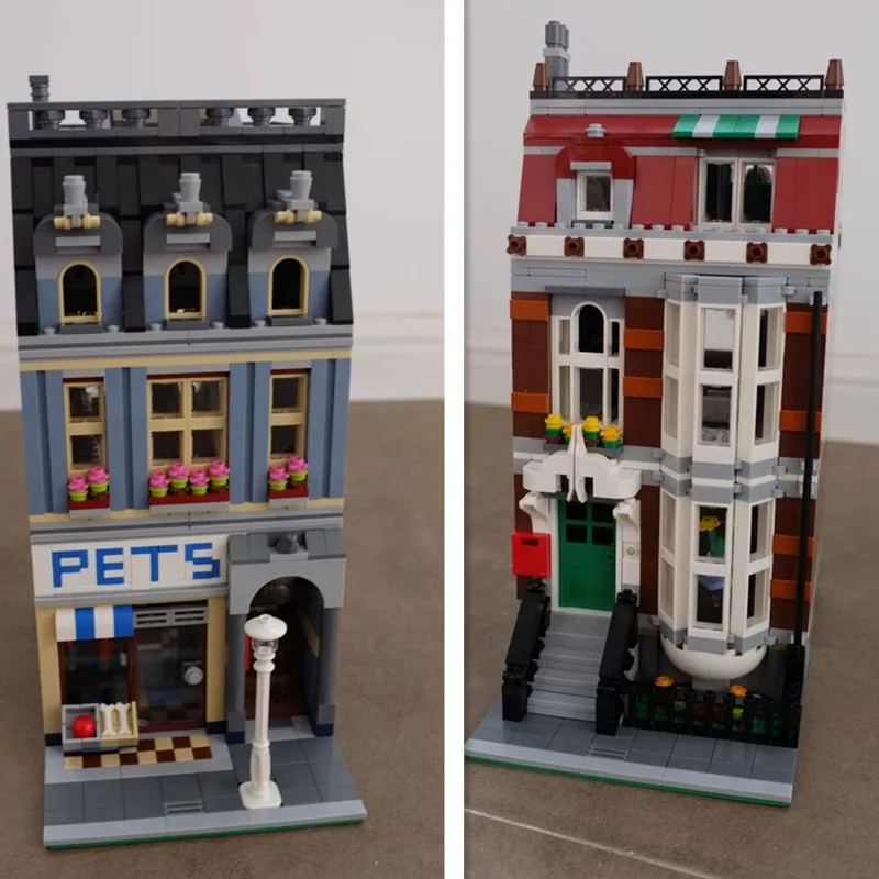 2082 шт городской уличный Pet Shop модели, строительные конструкторы, кирпичи для мальчиков, милые игрушки, сделай сам, развивающий подарок для детей