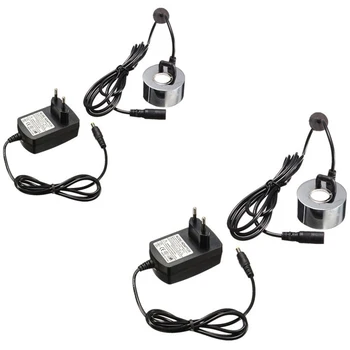 

Hot 2Pcs with Plug 45Mm Humidifier Ultrasonic Mist Maker Industrial Incubator 24V Nebulizer Atomizer Head Fogger EU Plug