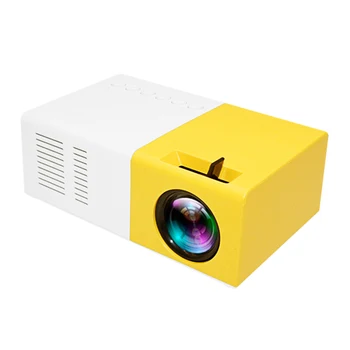 

Pocket LED Projector Portable LCD Projector 400 Lumens 720P/1080P Projection Machine HD AV TF Card Slot With Remote Controller