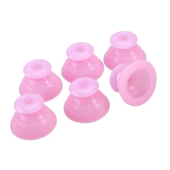 

6pcs Cupping Set Silicone Vacuum Massage Cupping Portable Soft Cupping Cans Suction Cans Cupping Cups for Trip Travel Home