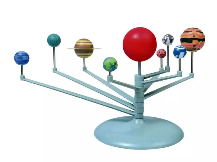 New Scale Models Simulation Solar System Planetarium Assemble Learning Eductional Toys Montessori Aeromodelo For Kids Gift | Игрушки и