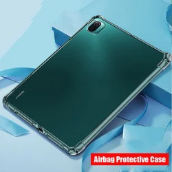Funda de silicona suave para Xiaomi MiPad 5 Pro 2021, Funda protectora para tableta, parte trasera transparente, Mi Pad 5 Mipad5 5Pro