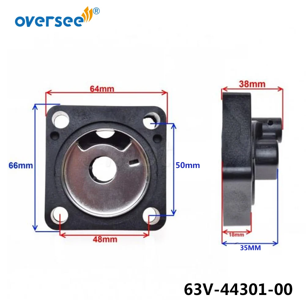 Oversee Outboard Engine WATER PUMP HOUSING Assy & WATER PUMP BOWL outboard engine water pump housing Replace For Parsun Yamaha Outboard