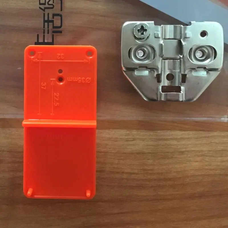 

35mm 40mm Hinge Hole Drilling Guide Locator Hole Opener template Door Cabinets DIY Tool For Woodworking tool X4YD