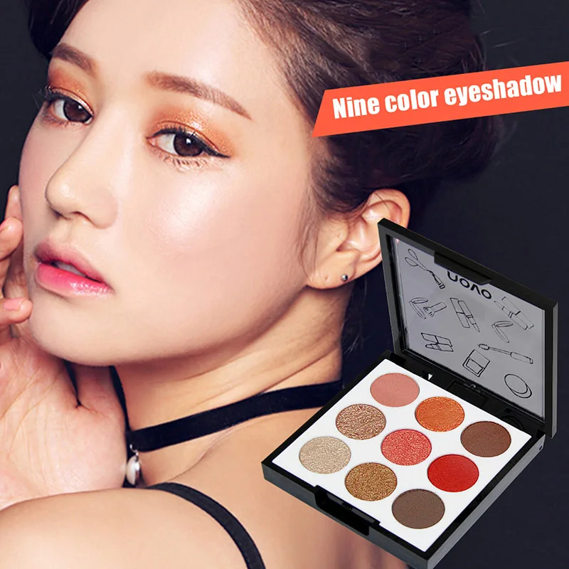 Newly Eyeshadow Palette Glitter Matte Earth Color Makeup Waterproof Eye Powder Tool CLA88