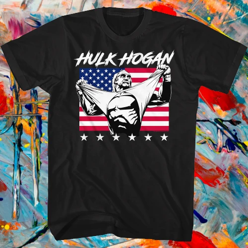 hulk hogan american made t shirt