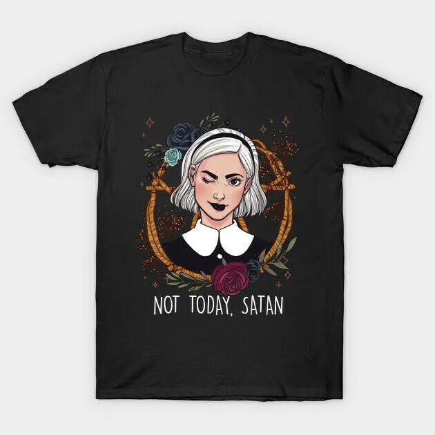 Охлаждение Приключения Сабрины Not Today satan колдуньи на Хэллоуин черная