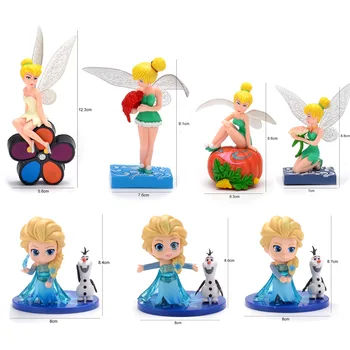 

Disney Frozen Series Handmade Princess Aisha Xuebao Handmade Doll Q-Edition Handmade Doll Frozen Model