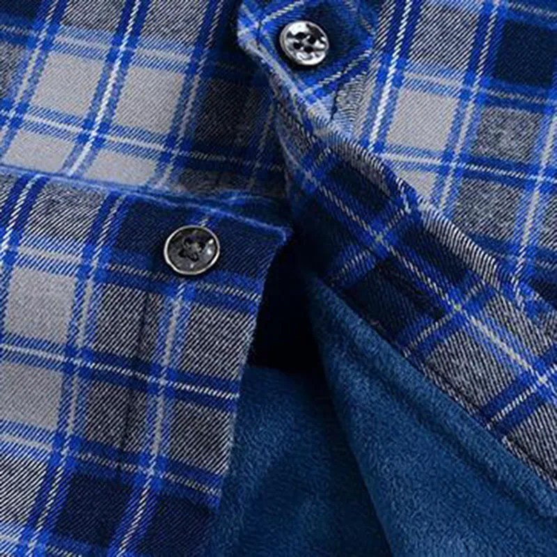 Мужские модные однобортные рубашки с длинными рукавами Camisa, с принтом, с добавлением шерсти, фланелевые шерстяные футболки с отложным воротником Camisa
