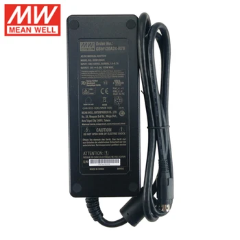 

MEAN WELL GSM120A24-R7B 120W 5A 24V Medical Adapter Level VI 110V/220VAC to 24V DC Meanwell Adaptor Power Supply