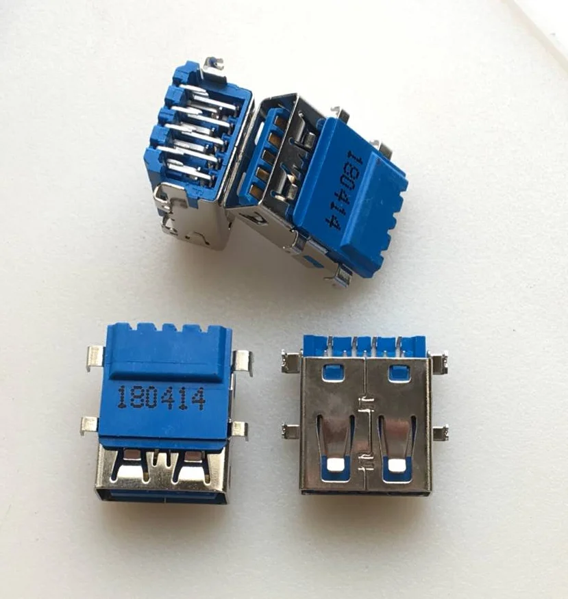 Новинка USB-гнездо для ноутбука гнездо USB 9p пластиковый USB-разъем | Обустройство