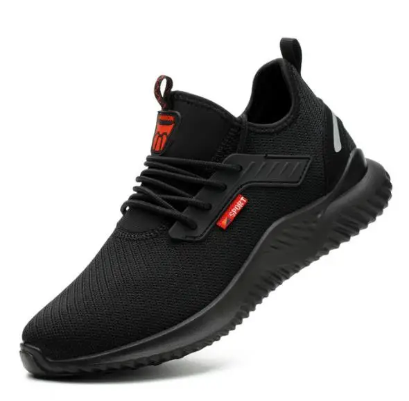Work Safety Shoes Anti-Smashing Steel Toe Puncture Proof Construction Lightweight Breathable Sneakers Boots Men Women Air Light Four Season