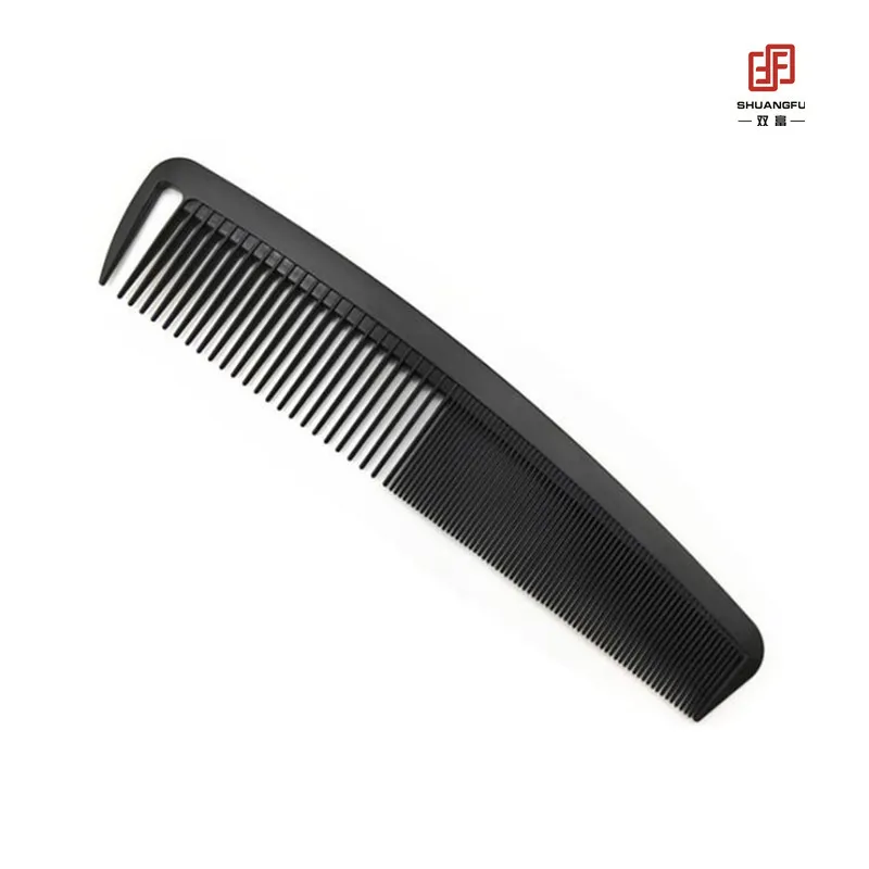 1Pc Tony Cover Big Flat Comb Hair Cutting Barber Professional Styling Black Antistatic Carbon Fiber | Красота и здоровье