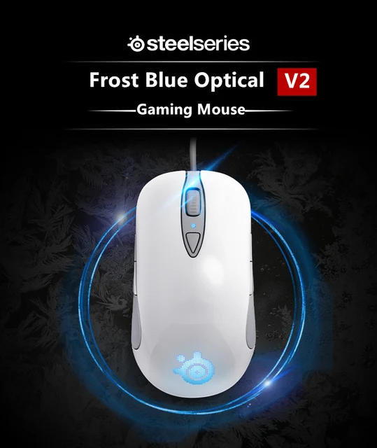 Steelseries Sensei RAW Mouse Frost Blue ratón mano derecha USB tipo A