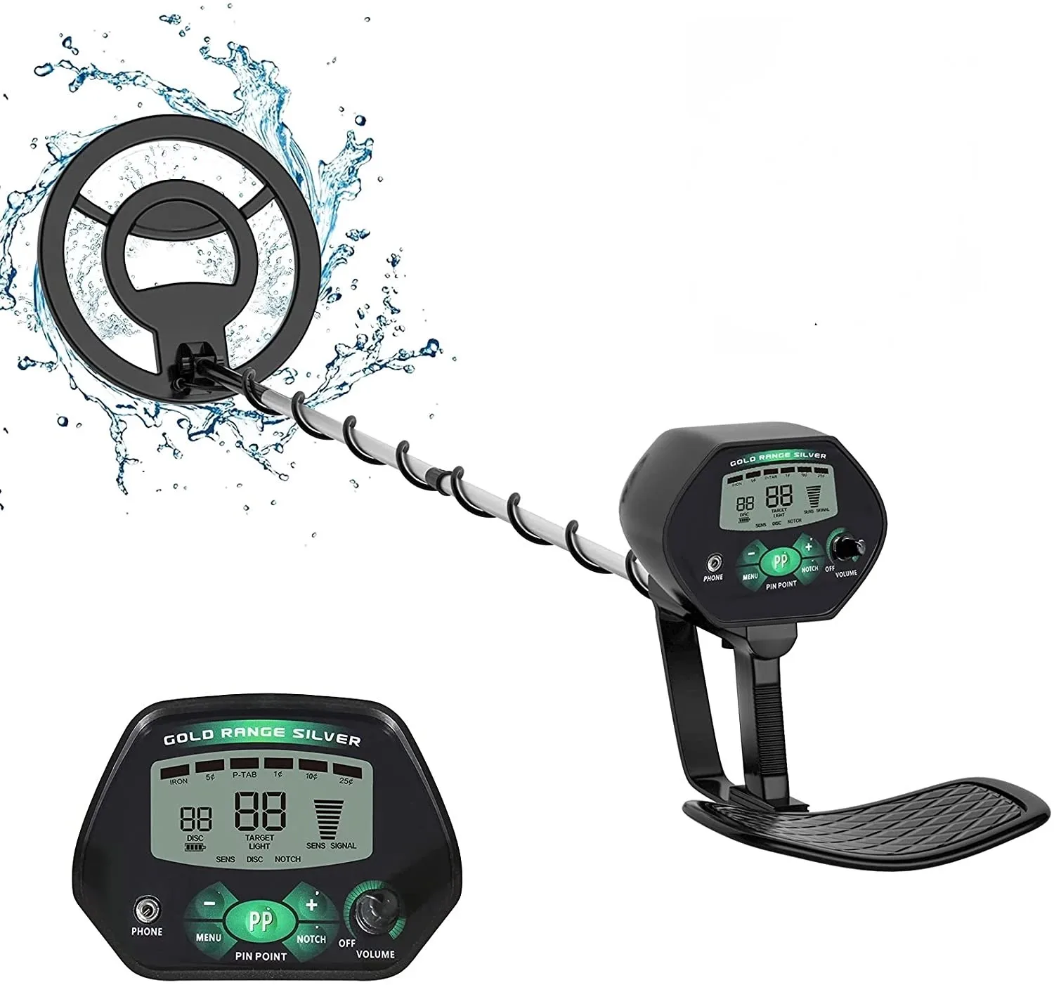 

Ship from Russia MD-4090 MD4080 MD-940 Professional Underground Metal Detector Gold Finder Searching Treasure