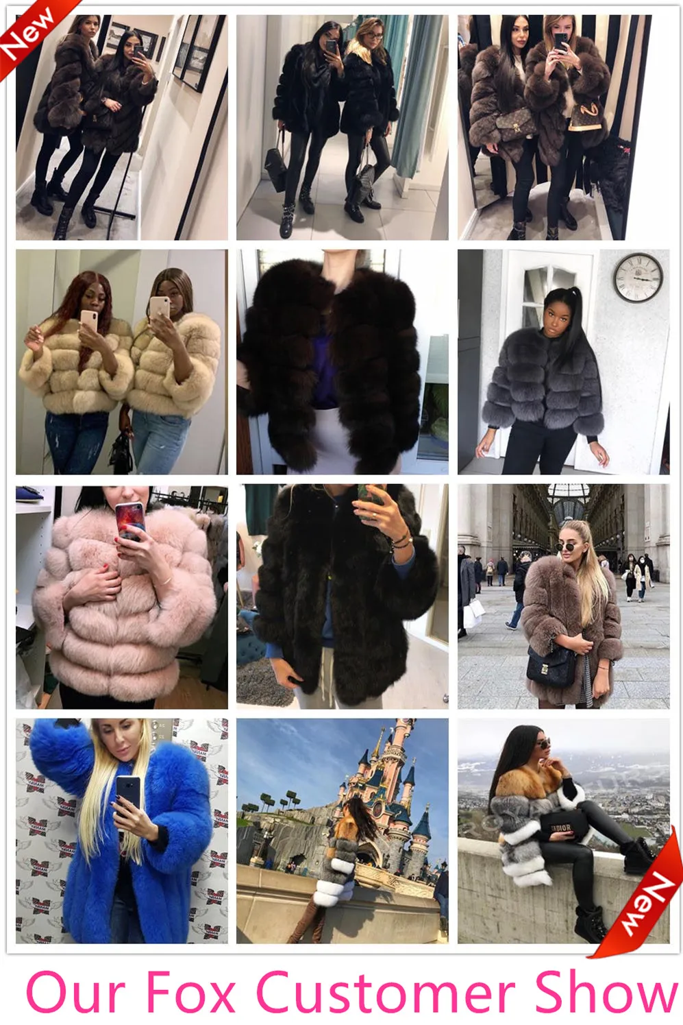 狐狸毛买家秀