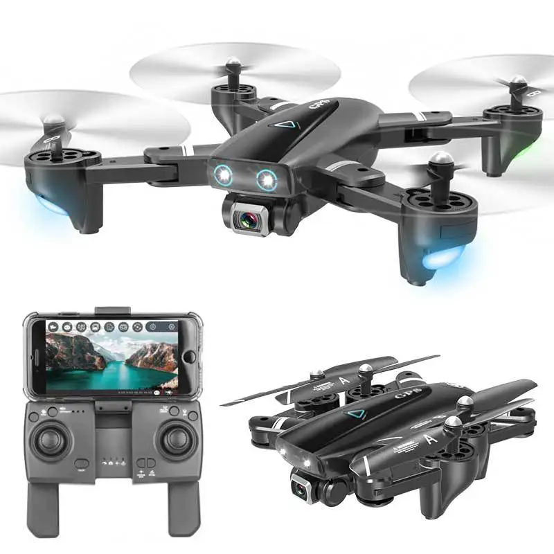 4K folding GPS drone aerial photography dual intelligent positioning return home quadcopter remote control aircraft