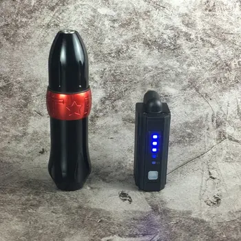 

2020 New Tattoo Kit Rocket Rotary Tattoo Machine Pen With Powerful Tattoo Power Supply Mini Wireless Tattoo Set