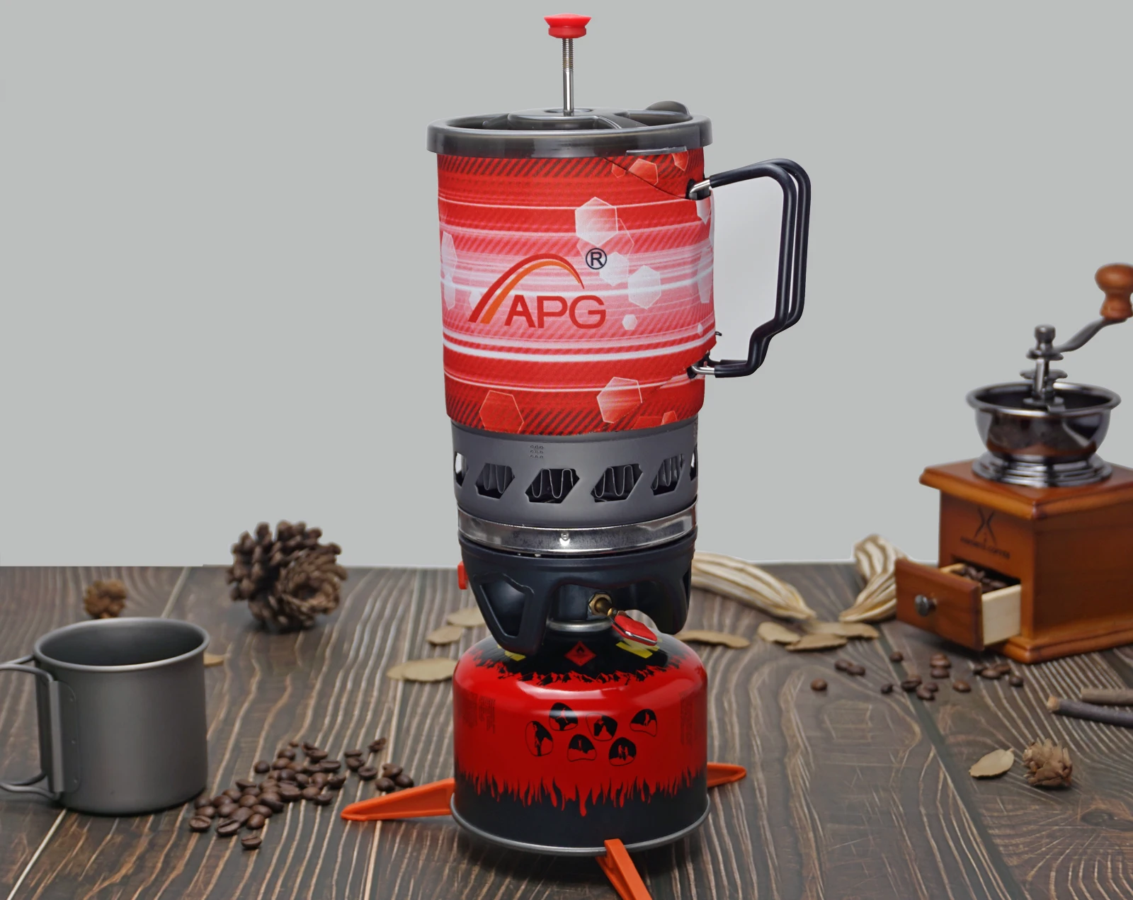 APG Outdoor Portable Cooking System Hiking Camping Stove Heat Exchange –  TimberPulse