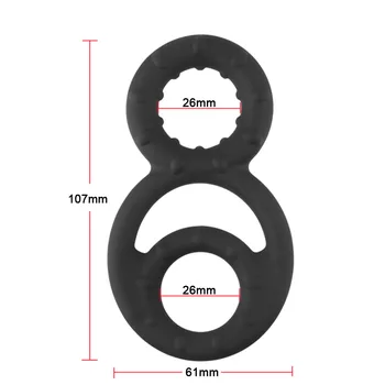 Sex Toys Shop Cockring Sexy Cock Rings Penis Ring for Men Couples  Adults 18 Delay Ejaculation Erotic Strapon Eroticos Sexetoys 2