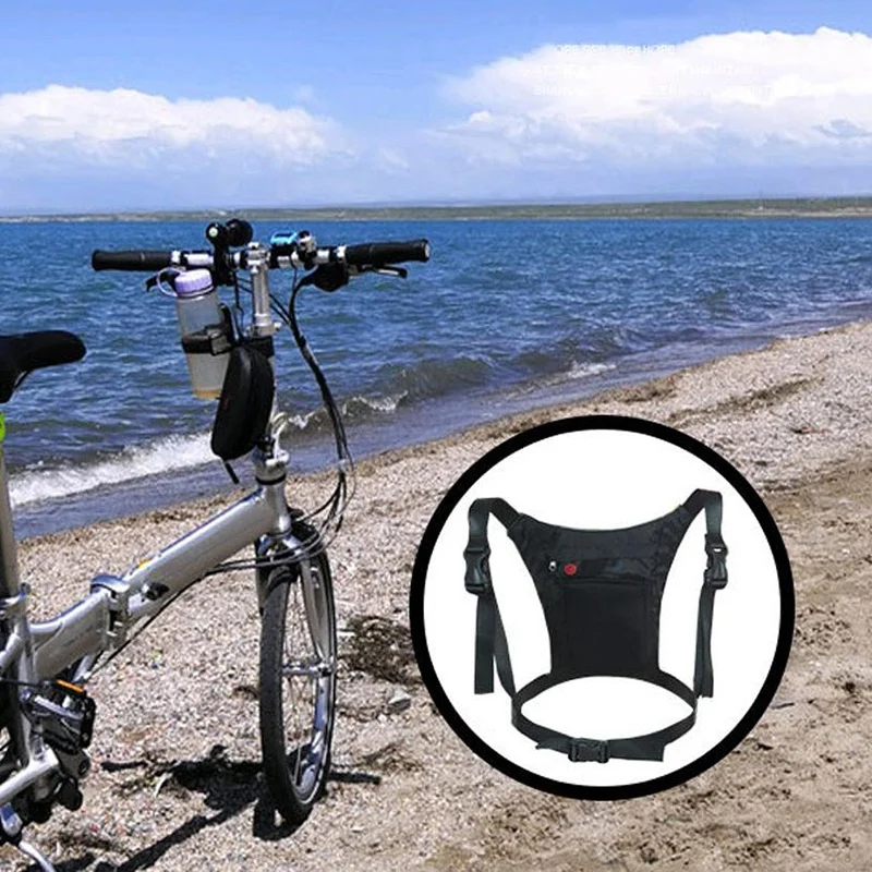 Жилет велосипедный беспроводной 20 л с сигналом поворота и Предупреждение том