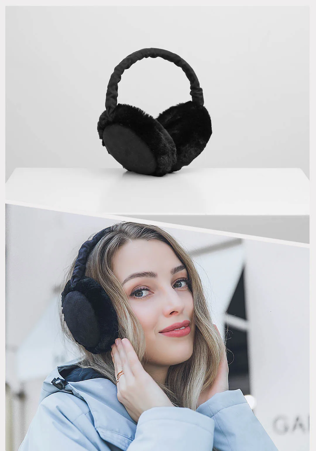 Xiaomi модная теплая бархатная Регулируемая Ушная сумка Xiomi модная теплая кашемировая Ушная посылка