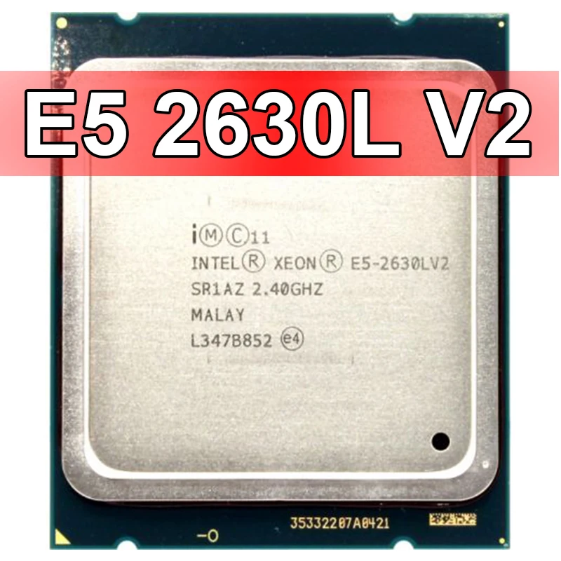 

Intel Xeon E5-2630L v2 Six-Core 2.40GHz 7.2 GT/s QPI SR1AZ Server Processor CPU