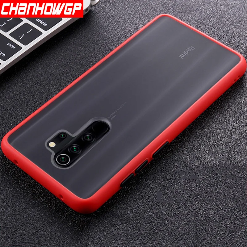 Противоударный армированный силиконовый чехол для Xiaomi Redmi Note 8 Pro Жесткий Чехол из