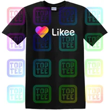 Likee футболка для приложения likee hear футболка забавная футболка с капюшоном