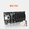 67JA BTC-T37 Mining Machine Motherboard CPU Set 8 Graphics Card Slot DDR3 Memory Integrated VGA SATA Interface 1600MHz