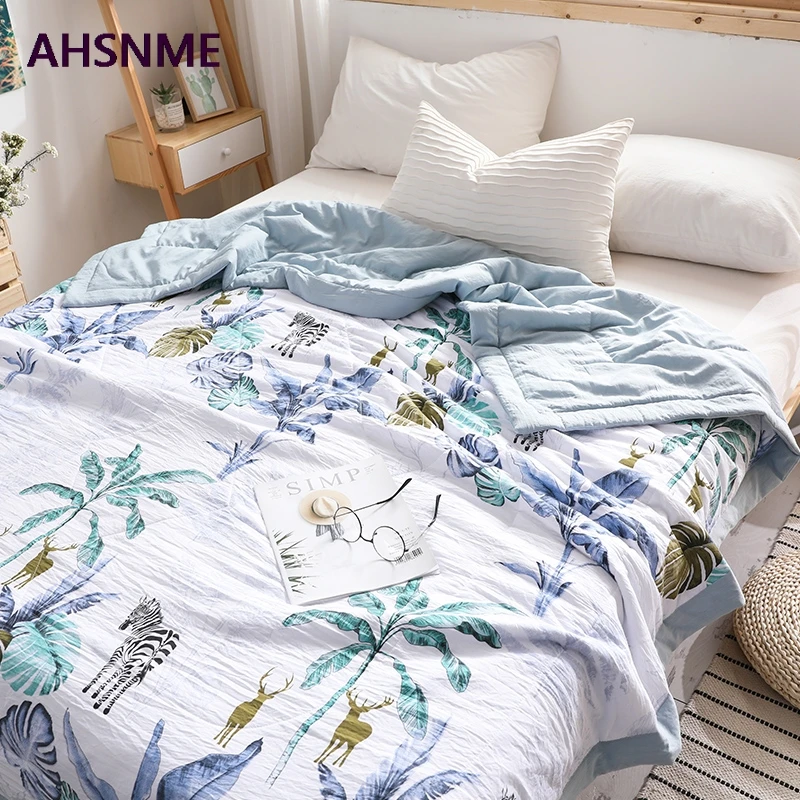 AHSNME 150x200/200x230 см летнее стеганое одеяло из полиэфира, помытое Хлопковое одеяло, специальное изделие из морщин, очень мягкое, летнее, Осеннее