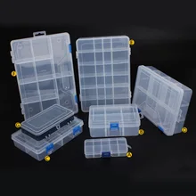 Urijk ювелирные изделия пластиковая коробка для инструментов домашние коробки для инструментов электронные компоненты коробка для хранения Комбинированный винт отделка кольцо коробка