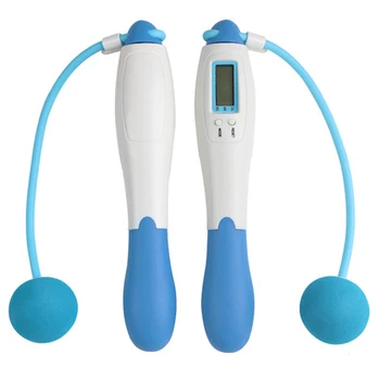 

Fitness Equipment Digital Counting Weight Loss Gym Portable Jump Rope Indoor Outdoor Aerobic Exercise Adjustable Length Cordless
