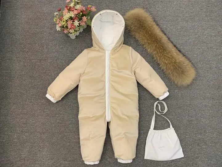 Dollplus/детская зимняя одежда для маленьких девочек детский зимний комбинезон, Цельный Детский комбинезон для мальчиков комбинезон с капюшоном для девочек, комбинезон для новорожденных