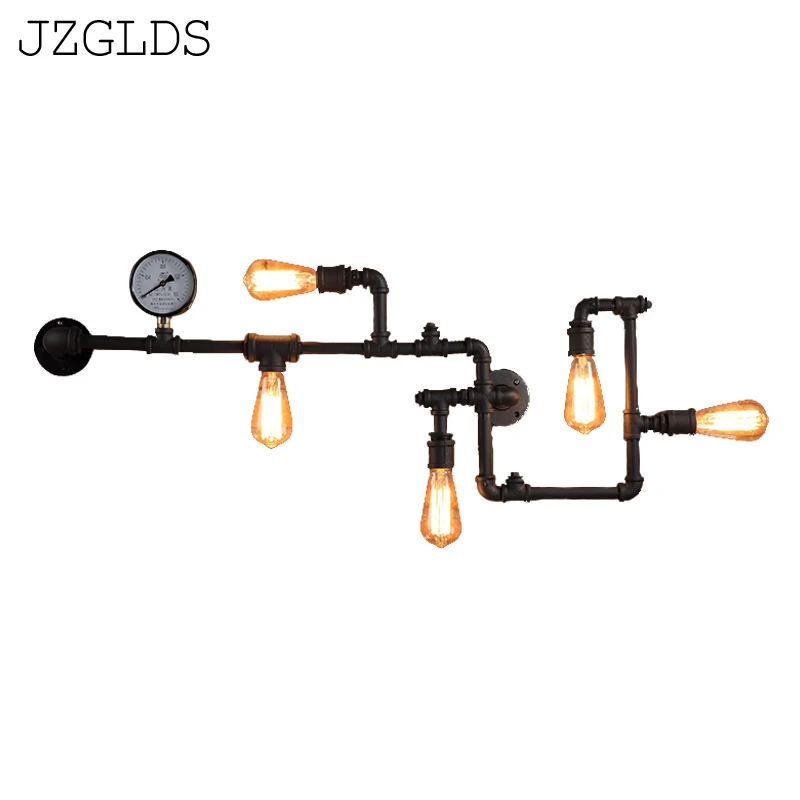 Nordice aplique luz pared Утюг столовая коридор гостиной luminaria де parede - Цвет абажура: see chart