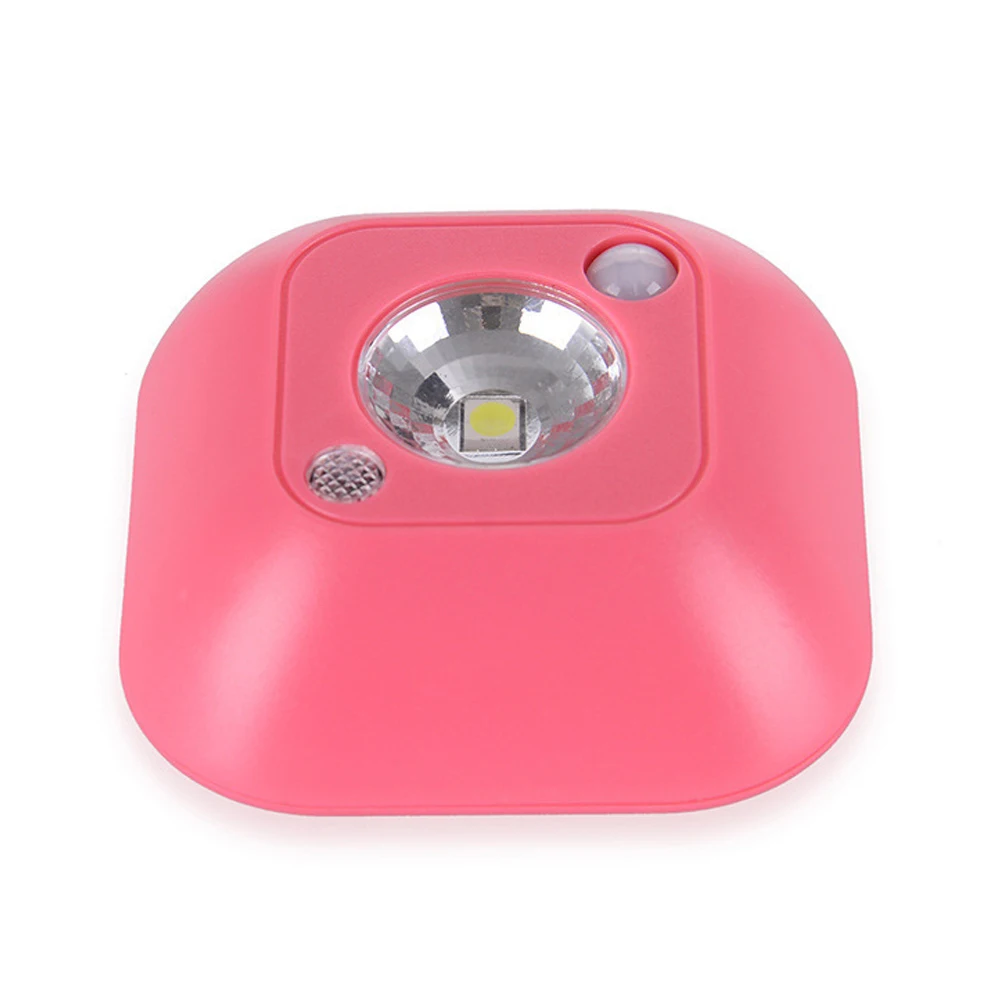 Mini Smart Body Wireless LED Sensor Night Light PIR Magnetic Infrared Motion Emergency LED Bulbs For Wall Lamp Cabinet Stairs 5