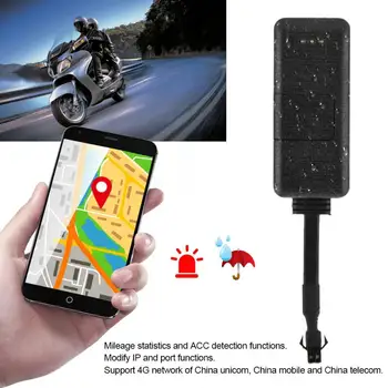 

3G/4G H08E GPS Locator Tracer Car Tracking Device Universal DC9V 100V