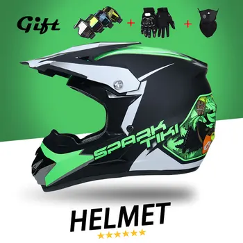

New Off-road Motorcycle Helmet Casco Moto Full Face Motocross DOT Helm Professional motorbike ATV Downhill Racing Dirt Bike