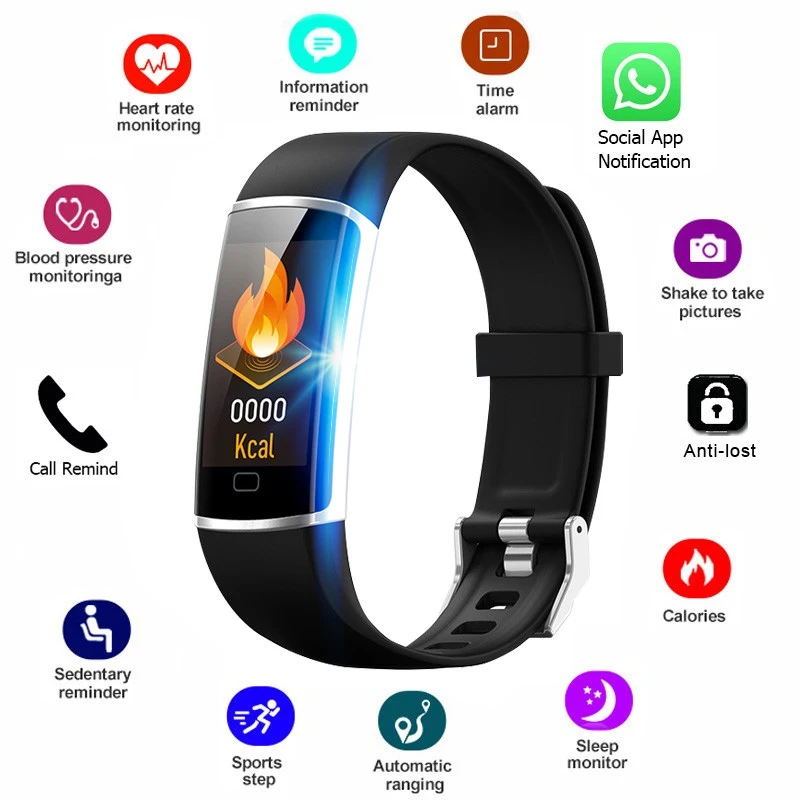 

2019 new Smart band Bracelet for Measuring Pressure Tonometer Smart Wristband Waterproof Activity Tracker Heart Rate SmartWatch