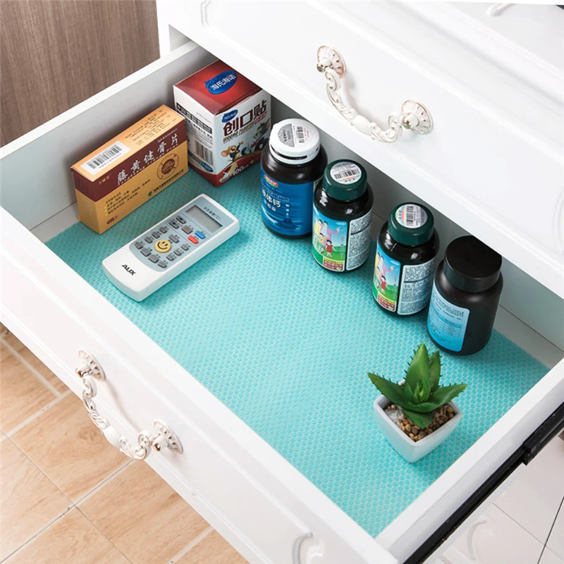 

4pcs Multifunction Fridge Waterproof Pad Antibacterial Anti-fouling Refrigerator Mats Pad